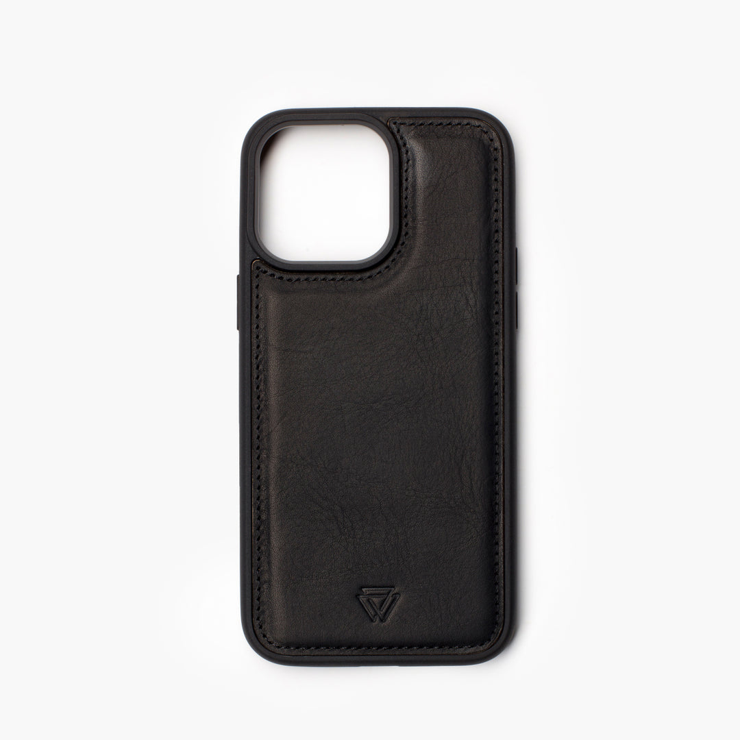 Back Cover Magsafe Case El Yapımı Hakiki Deri iPhone 15 Pro Max Kılıfı