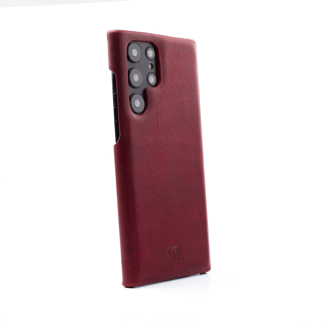 Full Wrap El Yapımı Hakiki Deri Samsung Galaxy S26 Ultra Kılıfı