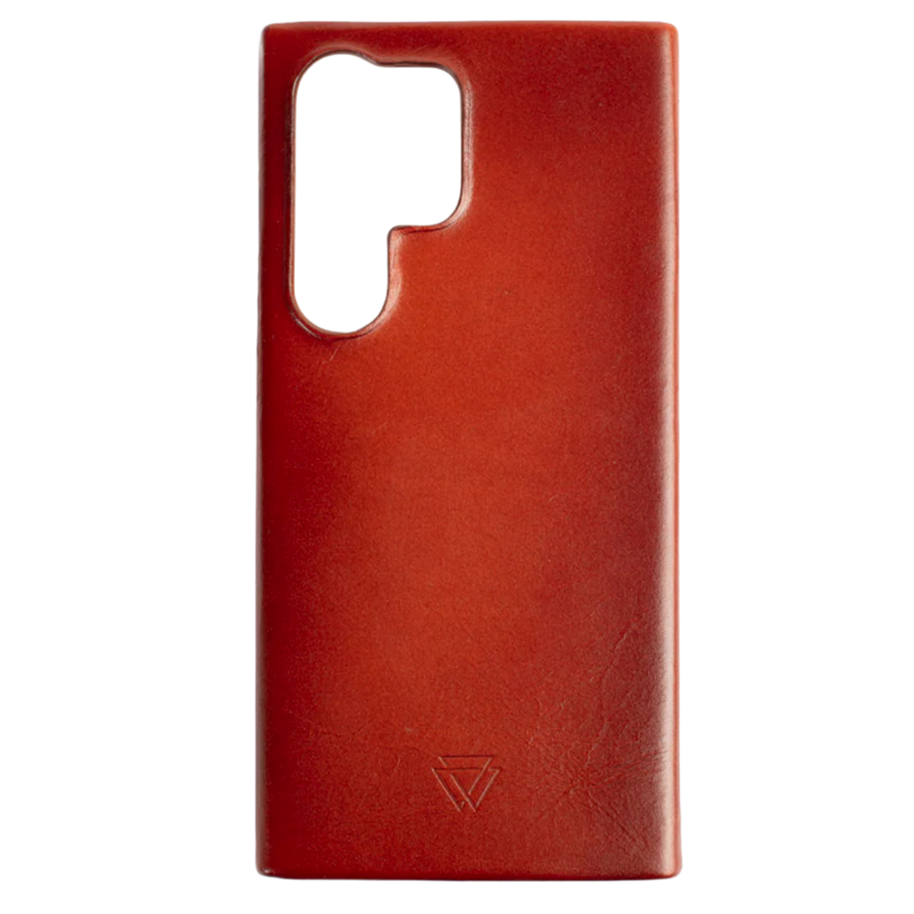 Full Wrap El Yapımı Hakiki Deri Samsung Galaxy S23 Ultra Kılıfı