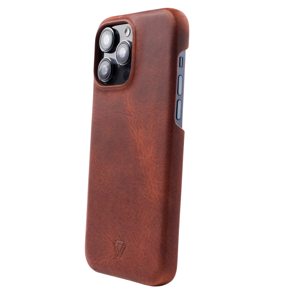 Full Wrap Magsafe El Yapımı Hakiki Deri iPhone 16 Pro Max Kılıfı