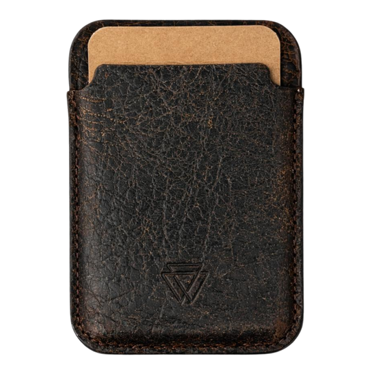 El Yapımı Hakiki Deri Magsafe