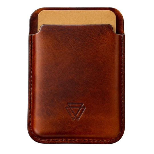 El Yapımı Hakiki Deri Magsafe