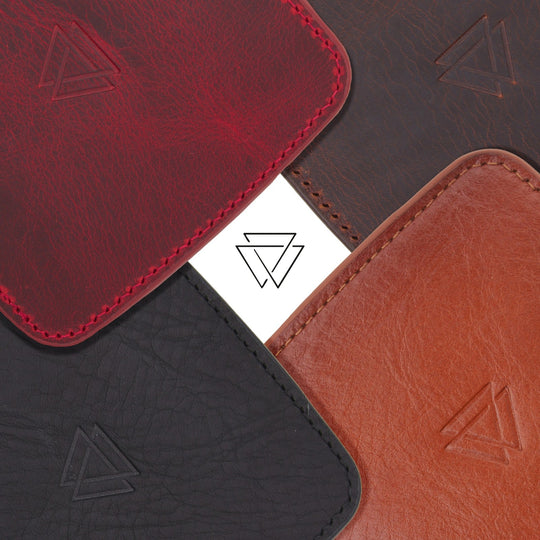 El Yapımı Hakiki Deri 2 Adet Bardak Altlığı + 1 Adet Tepsi