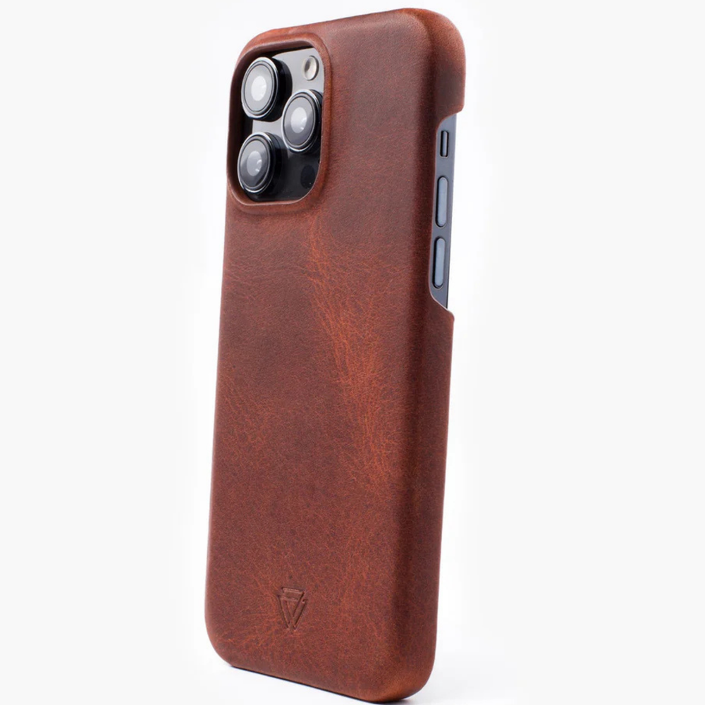 Full Wrap Magsafe El Yapımı Hakiki Deri iPhone 15 Plus Kılıfı