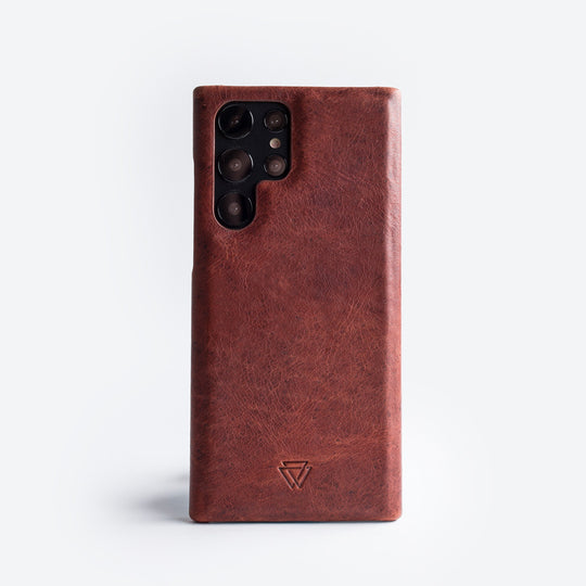 Full Wrap El Yapımı Hakiki Deri Samsung Galaxy S26 Ultra Kılıfı