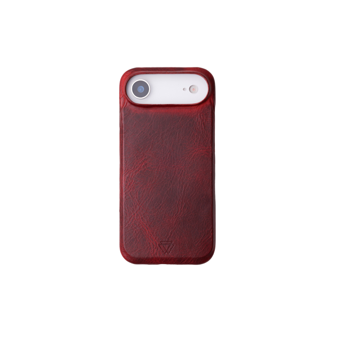 Full Wrap Magsafe El Yapımı Hakiki Deri iPhone 17 Air Kılıfı