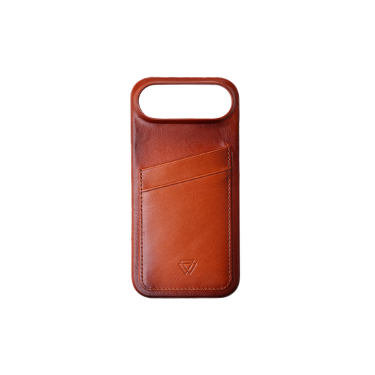 Full Wrap C.C El Yapımı Hakiki Deri iPhone 17 Air Kılıfı