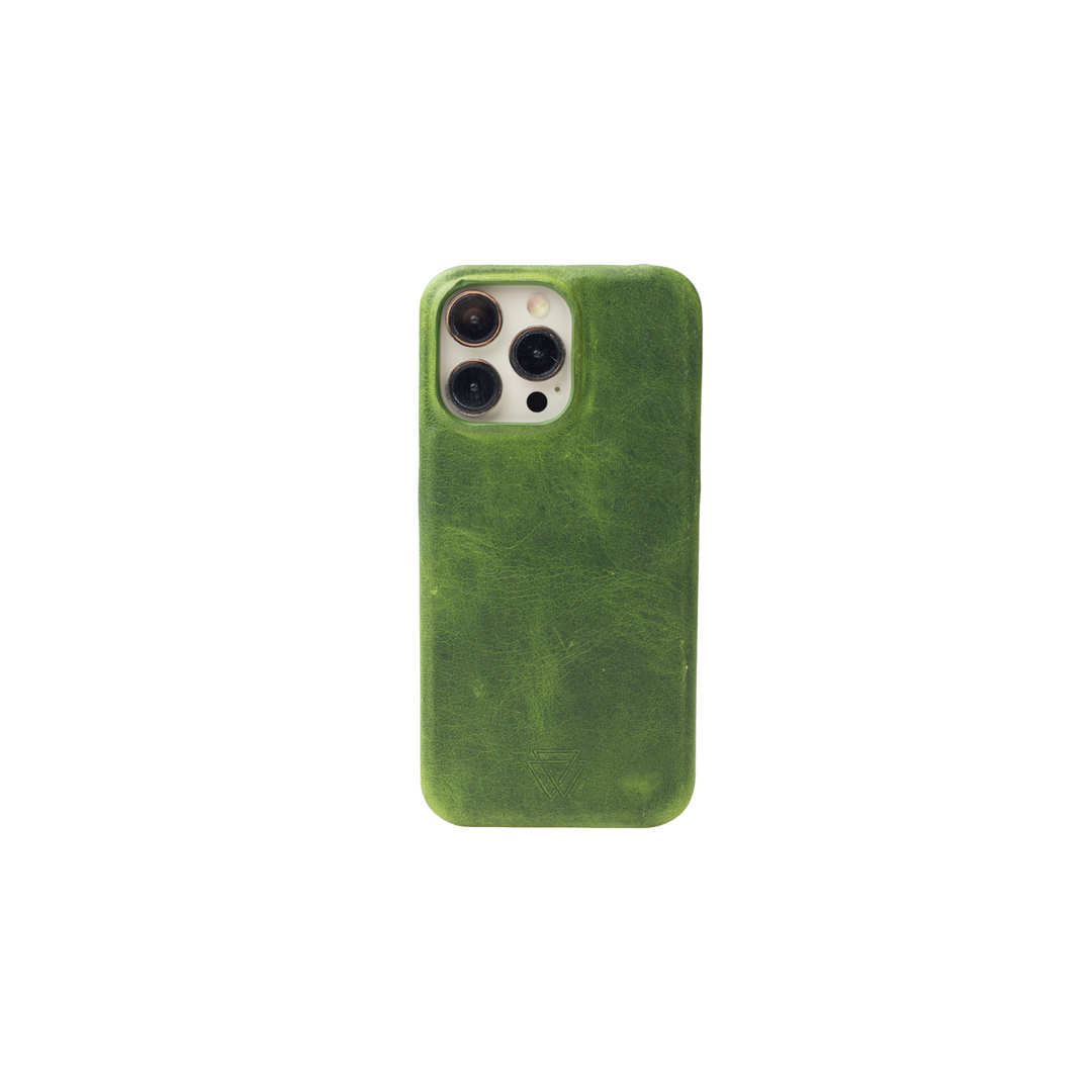 Full Wrap Magsafe El Yapımı Hakiki Deri iPhone 14 Pro Max Kılıfı