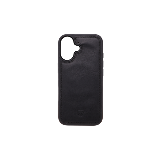 Back Cover El Yapımı Hakiki Deri iPhone 16