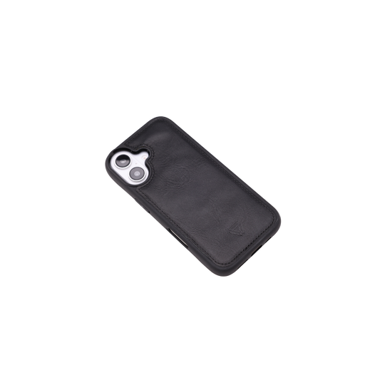 Back Cover El Yapımı Hakiki Deri iPhone 16