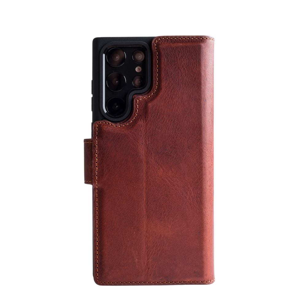 Magic Case El Yapımı Hakiki Deri Samsung Galaxy S26 Ultra