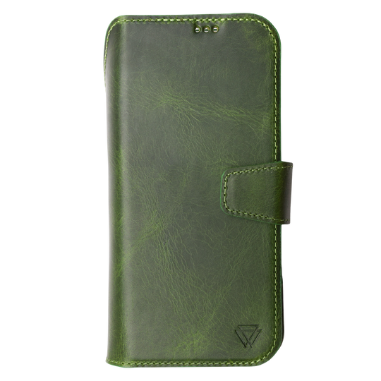 Full Wrap Magic Case El Yapımı Hakiki Deri iPhone 17 Pro Kılıfı