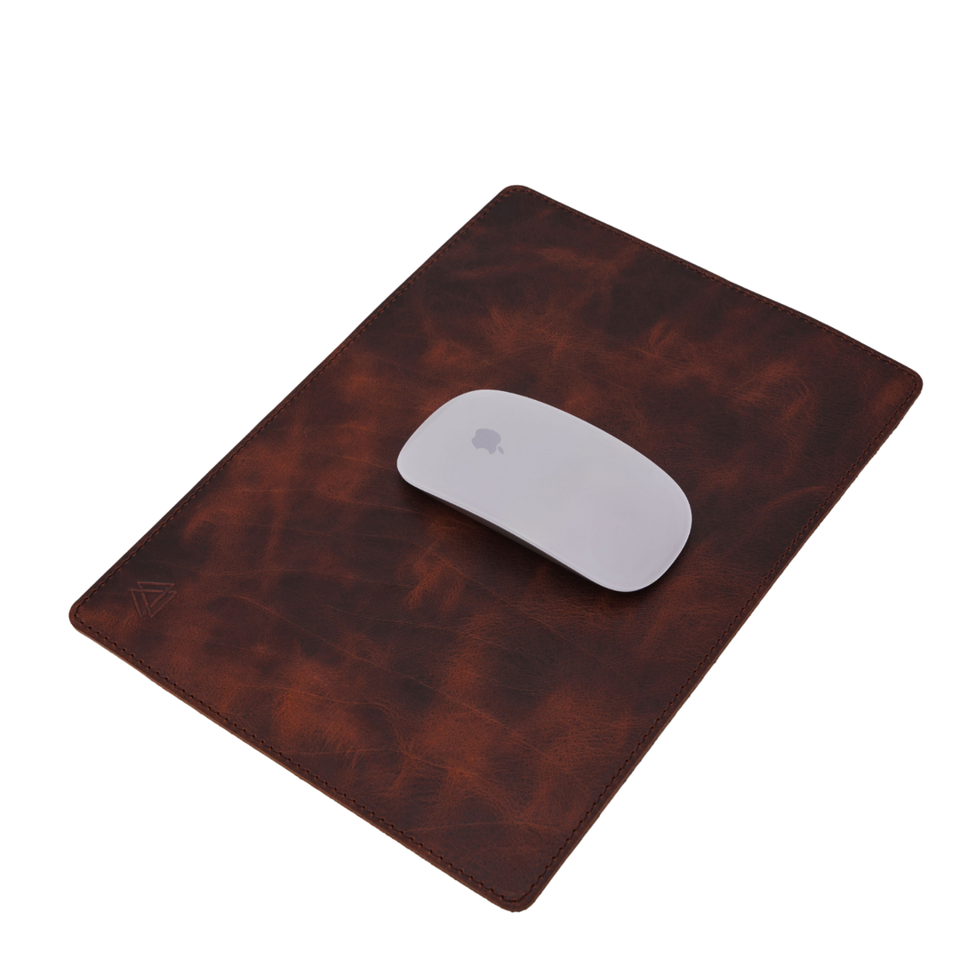 El Yapımı Hakiki Deri Mouse Pad 28*20