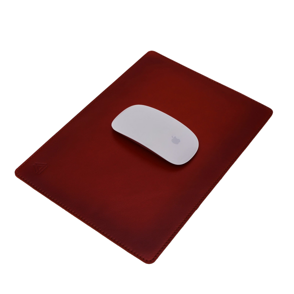 El Yapımı Hakiki Deri Mouse Pad 28*20