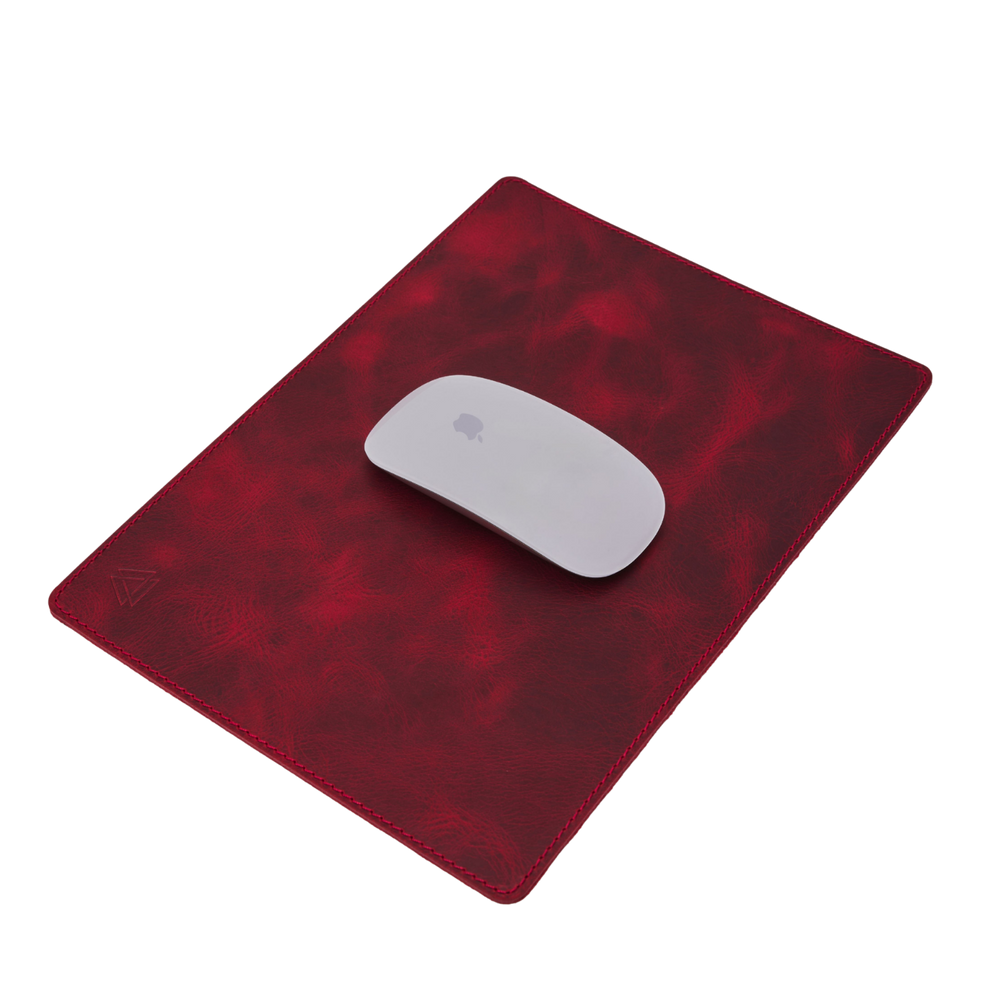 El Yapımı Hakiki Deri Mouse Pad 28*20