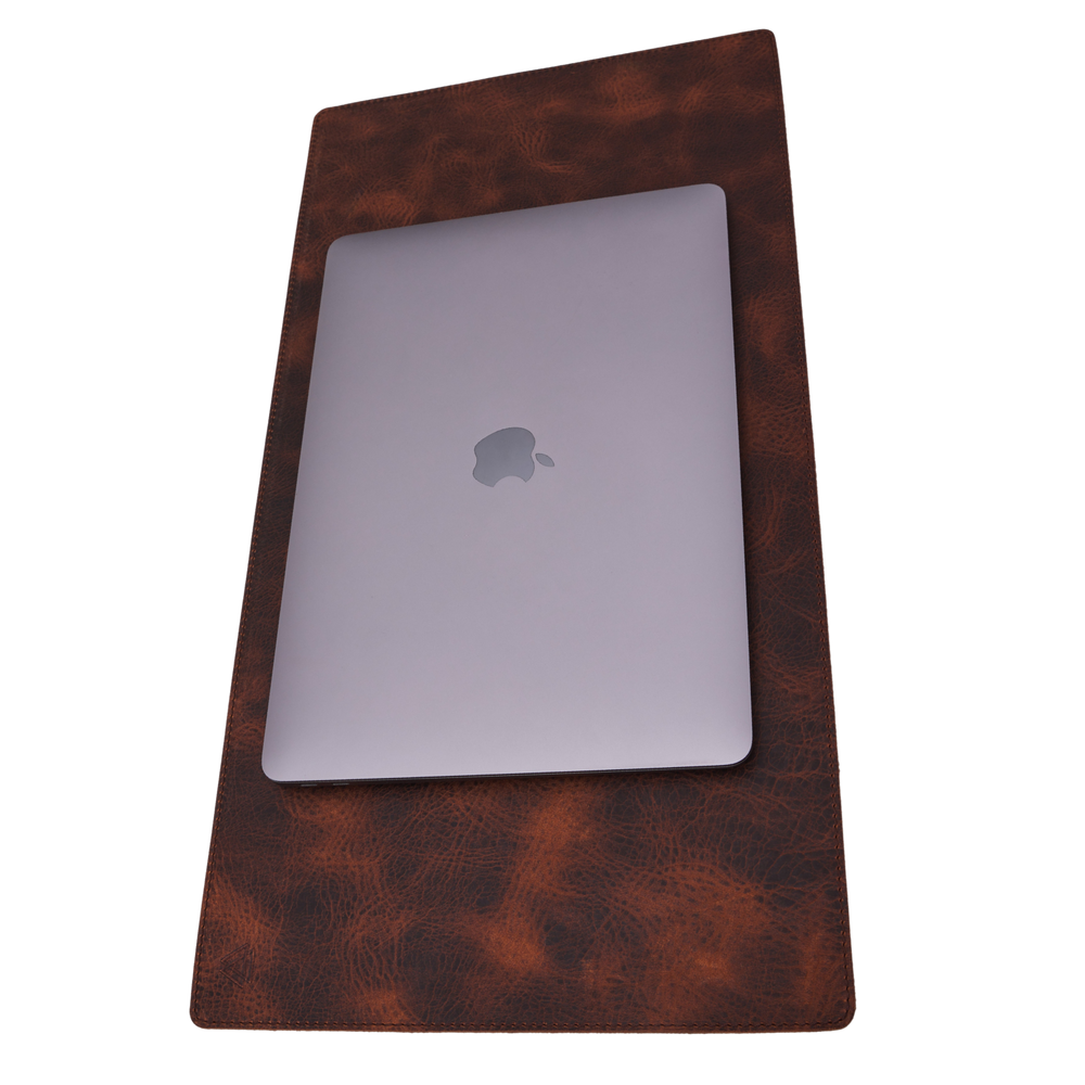 El Yapımı Hakiki Deri Masa Matı 52*27