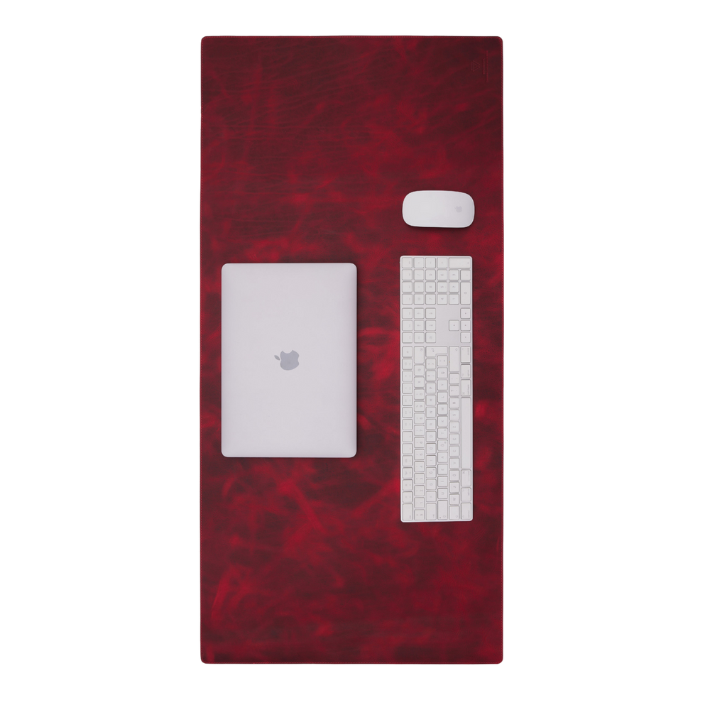 El Yapımı Hakiki Deri Masa Matı 100*48