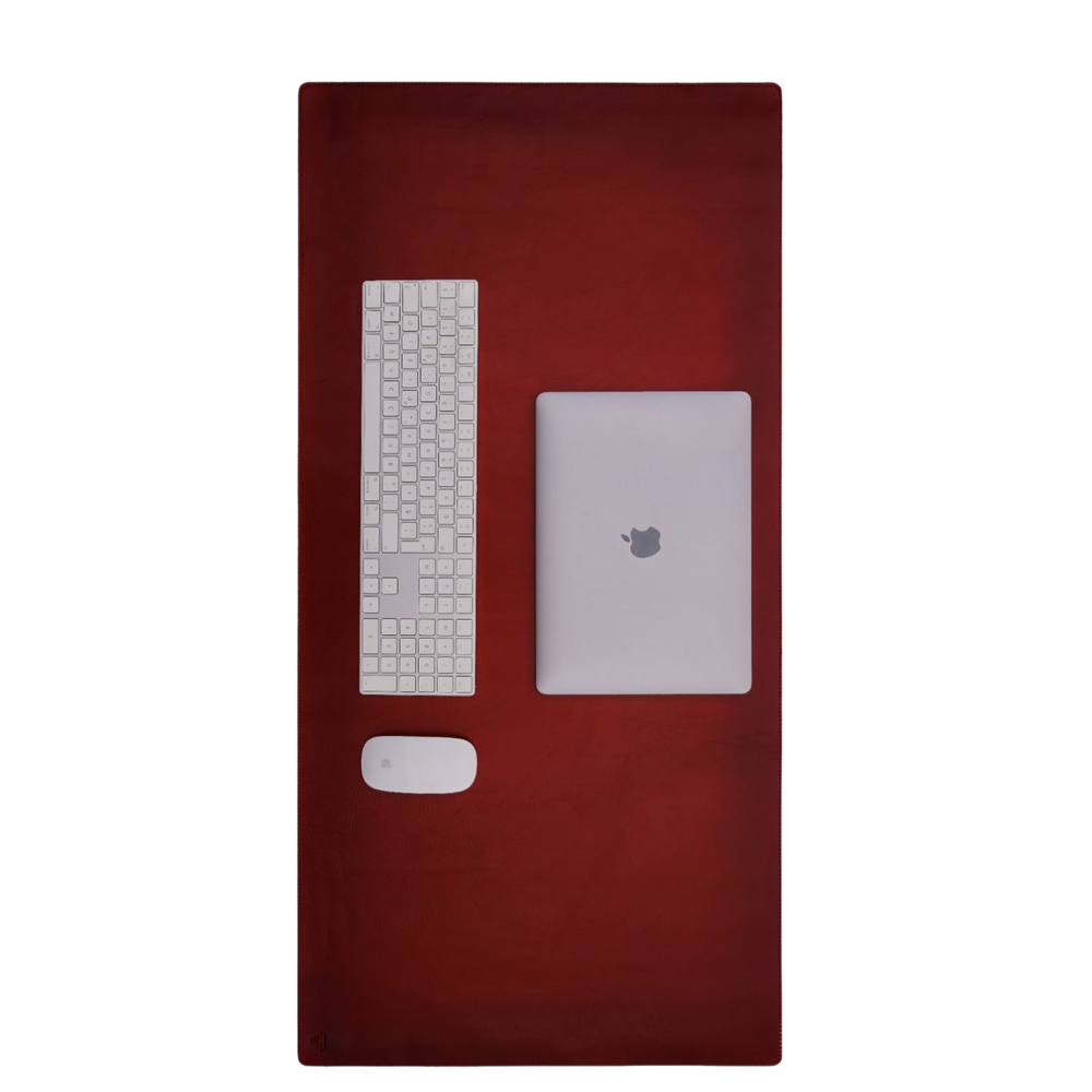 El Yapımı Hakiki Deri Masa Matı 100*48