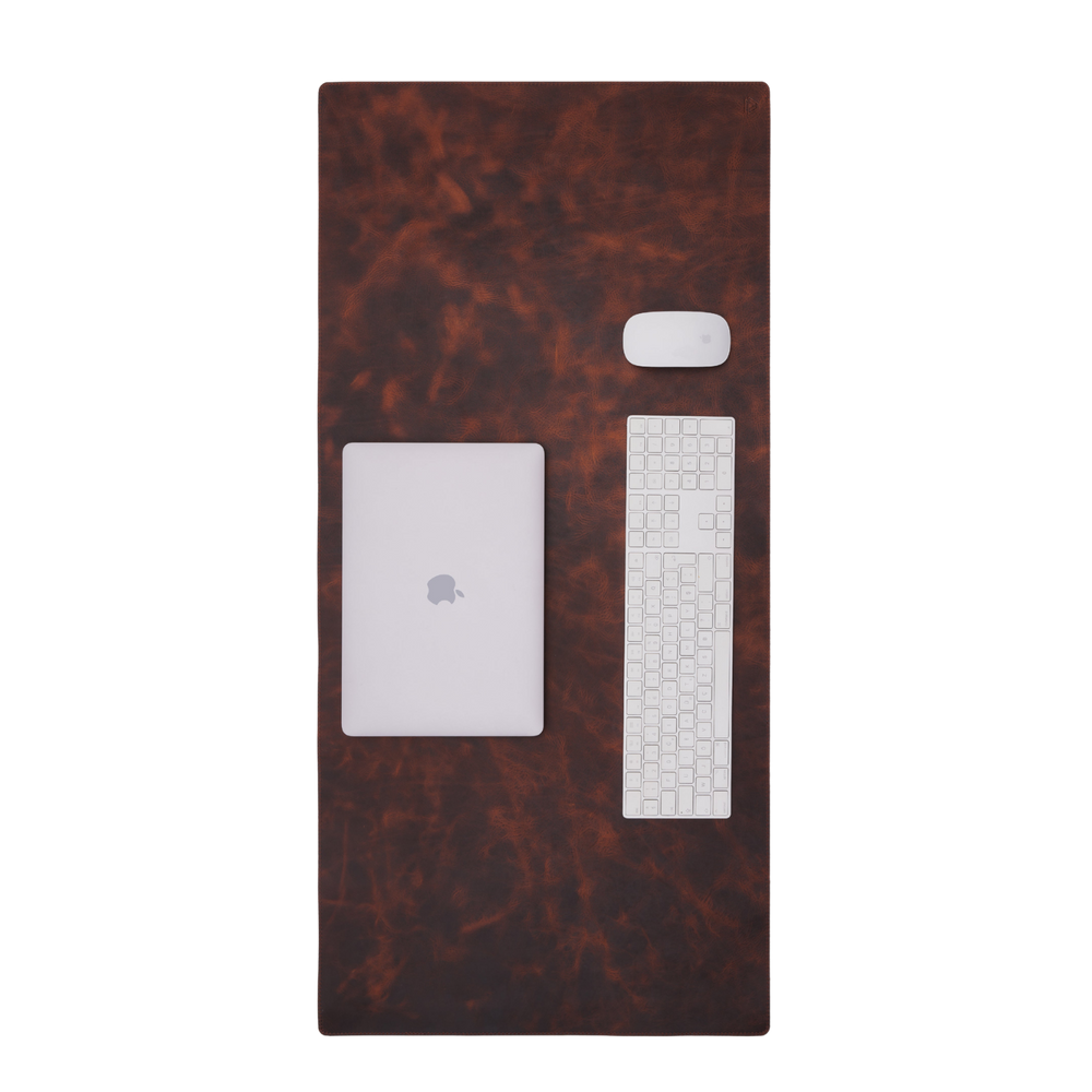 El Yapımı Hakiki Deri Masa Matı 100*48