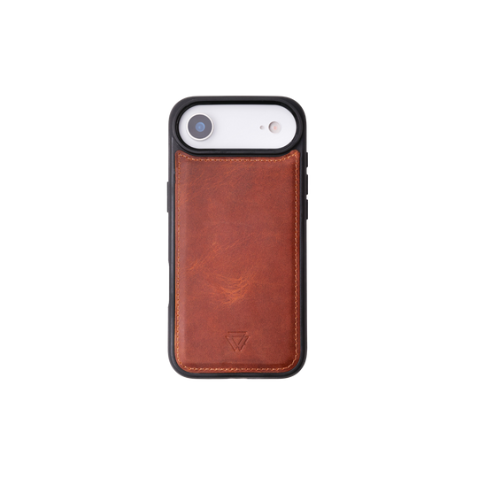 Back Cover El Yapımı Hakiki Deri iPhone 17 Air Kılıfı