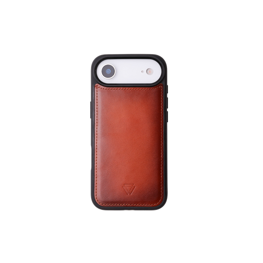 Back Cover El Yapımı Hakiki Deri iPhone 17 Air Kılıfı