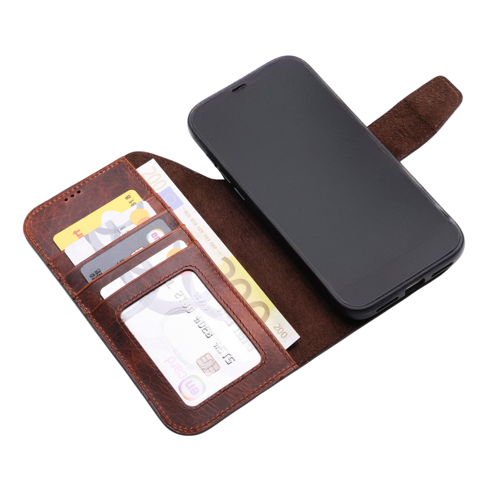 Magic Case El Yapımı Hakiki Deri iPhone 17 Pro Kılıfı