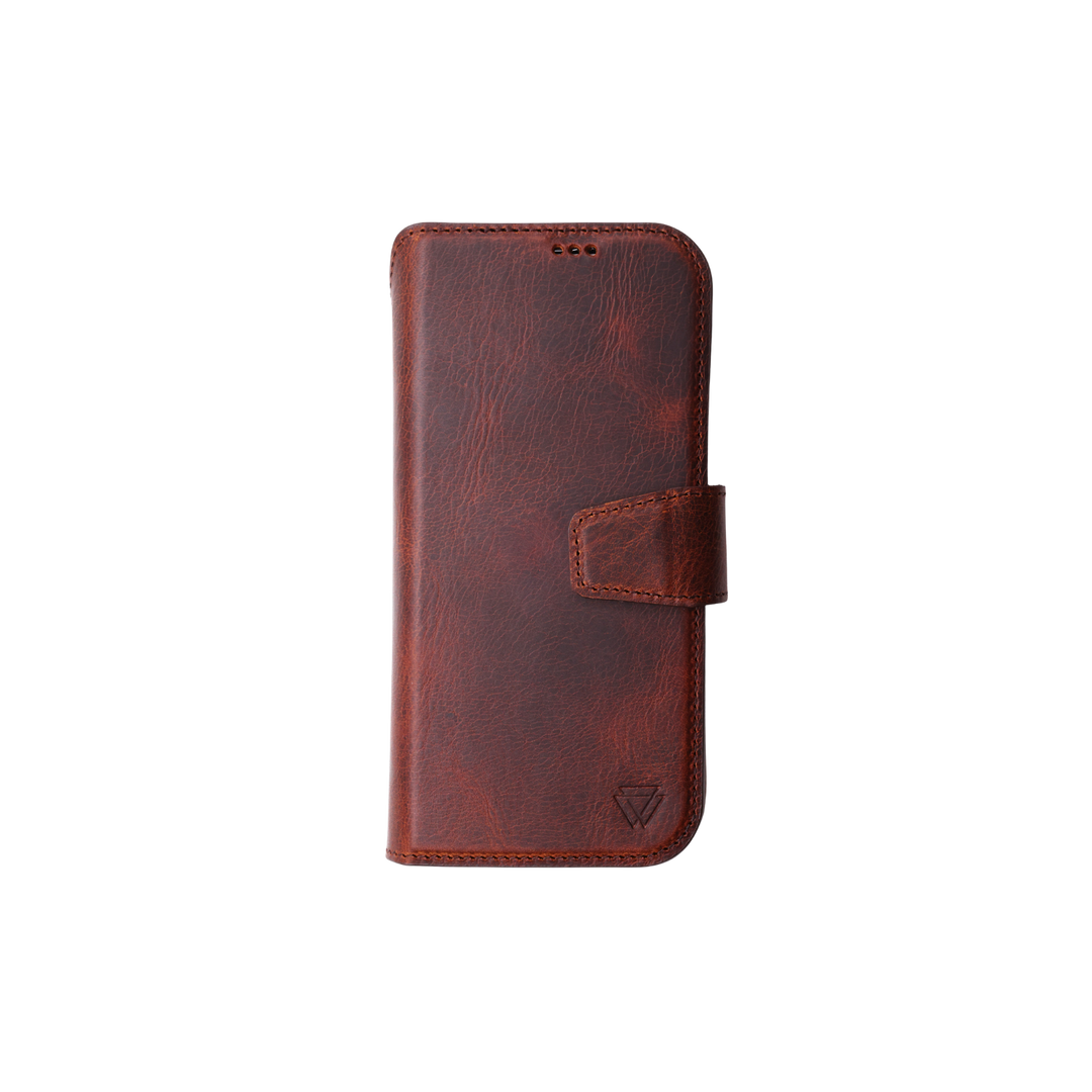 Full Wrap Magic Case El Yapımı Hakiki Deri iPhone 17 Air Kılıfı