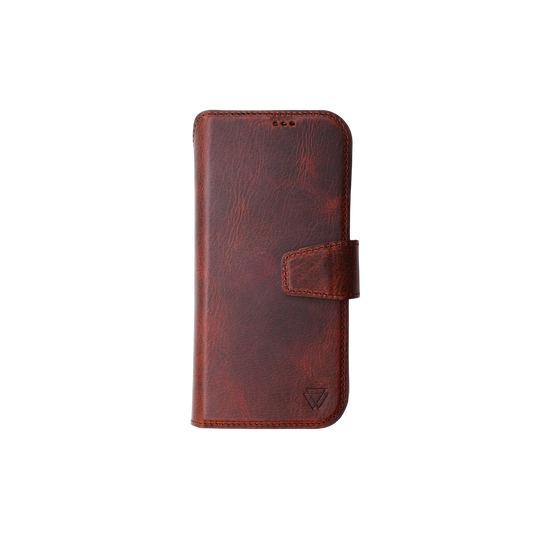 Full Wrap Magic Case El Yapımı Hakiki Deri iPhone 17 Air Kılıfı