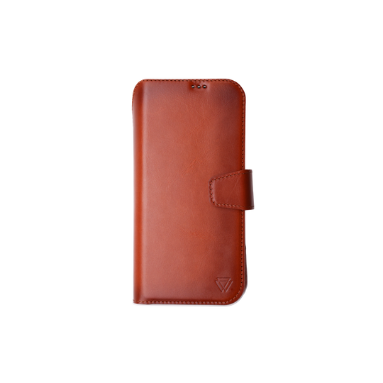 Full Wrap Magic Case El Yapımı Hakiki Deri iPhone 17 Pro Kılıfı