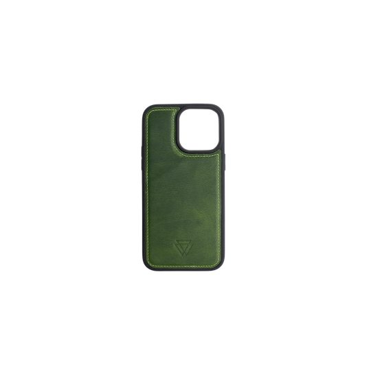 Back Cover Magsafe Case El Yapımı Hakiki Deri iPhone 15 Kılıfı