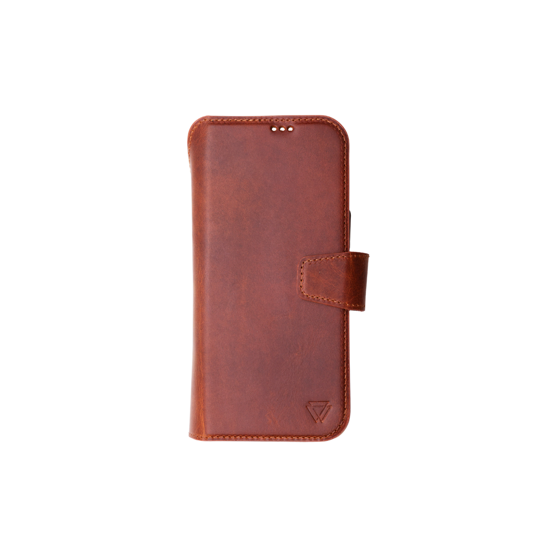 Full Wrap Magic Case El Yapımı Hakiki Deri iPhone 17 Pro Kılıfı