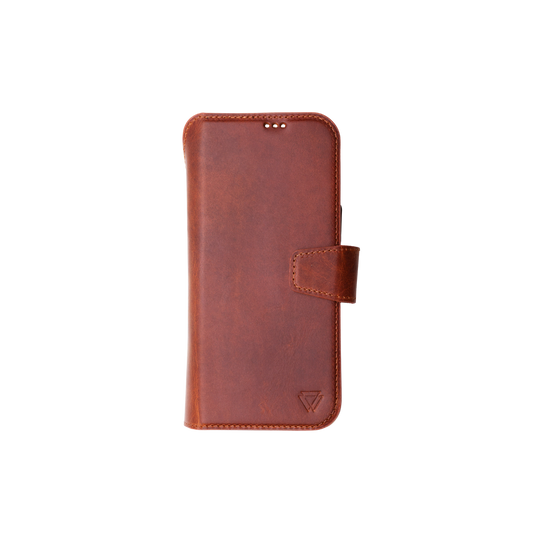Full Wrap Magic Case El Yapımı Hakiki Deri iPhone 17 Pro Kılıfı