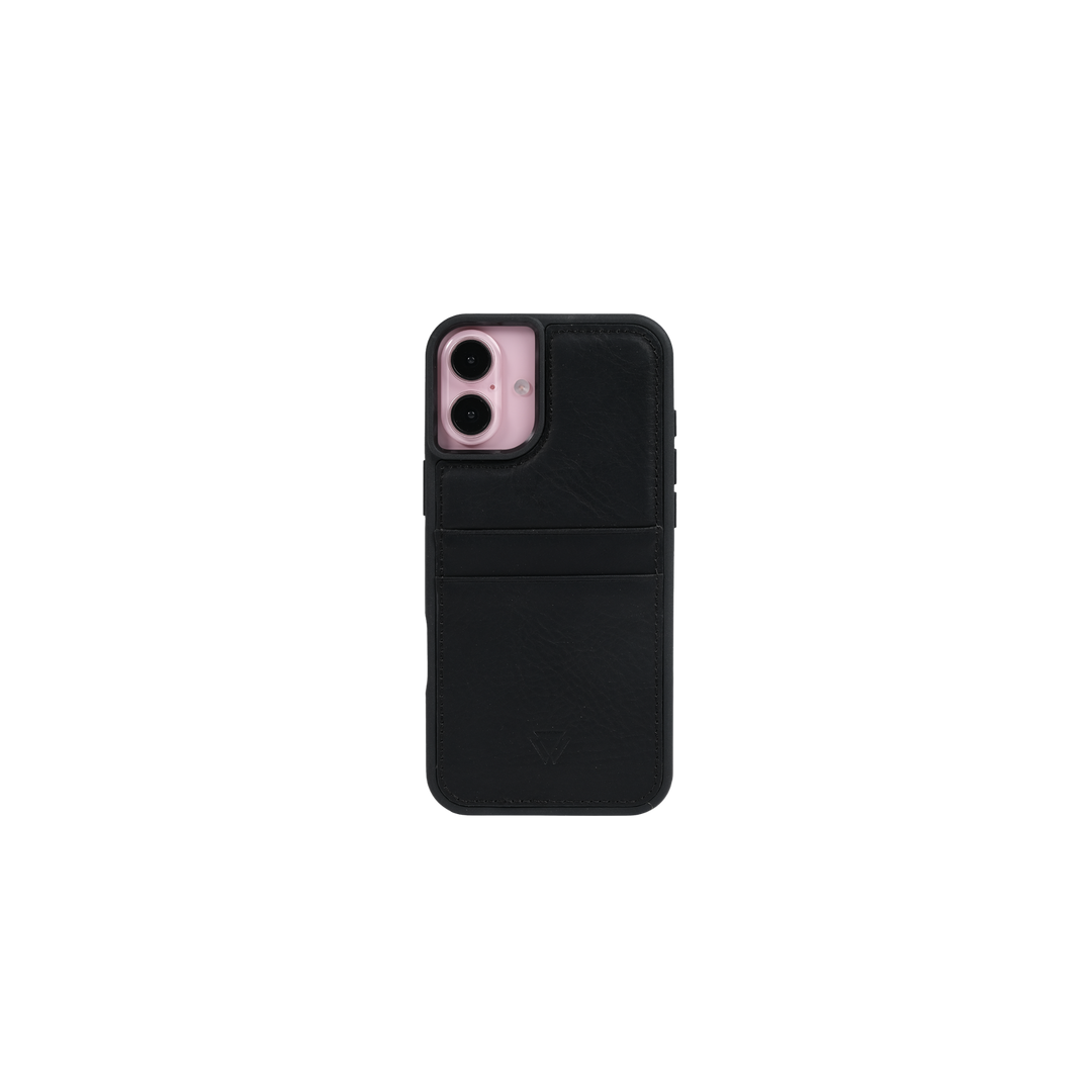 Back Cover C.C. El Yapımı Hakiki Deri iPhone 17 Kılıfı