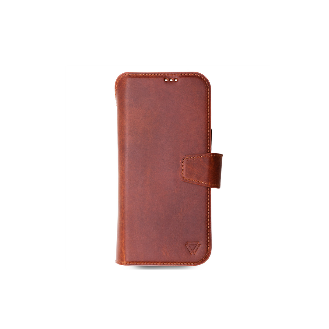 Full Wrap Magic Case El Yapımı Hakiki Deri iPhone 17 Pro Kılıfı