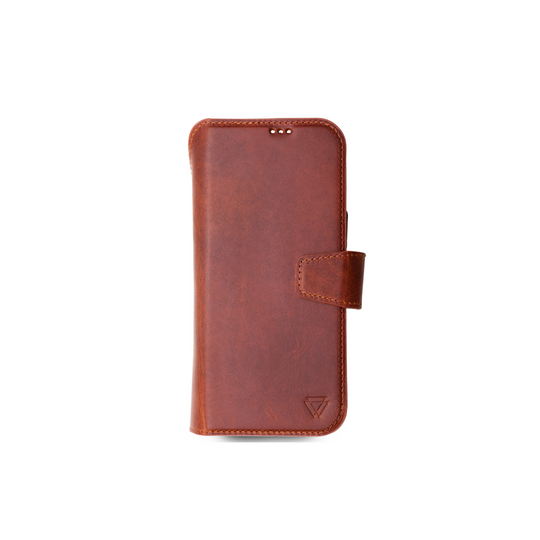 Full Wrap Magic Case El Yapımı Hakiki Deri iPhone 17 Pro Kılıfı