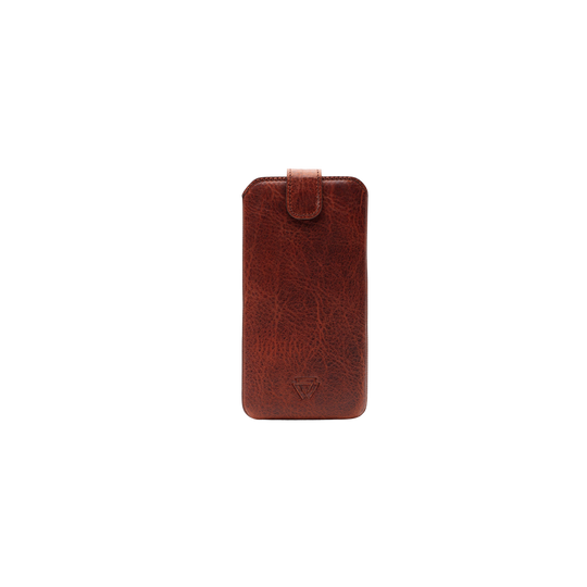 Pull-up El Yapımı Hakiki Deri iPhone 16 Plus Kılıfı