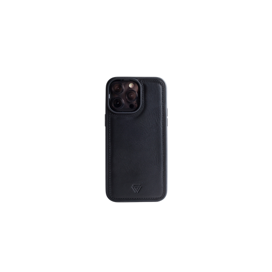 Back Cover Magsafe Case El Yapımı Hakiki Deri iPhone 15 Pro Max Kılıfı