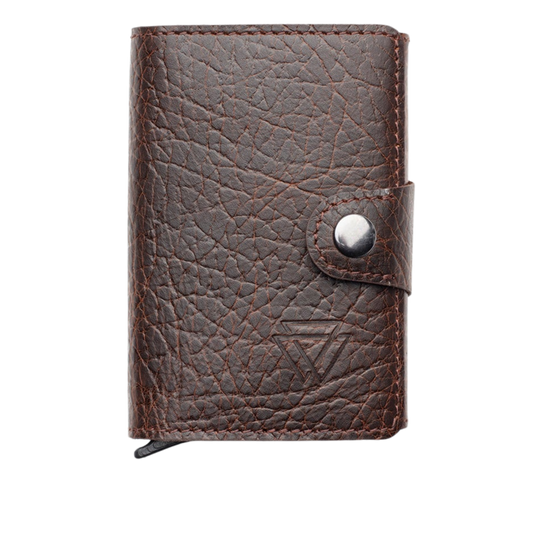 El Yapımı Hakiki Deri Mechanized Multi Wallet