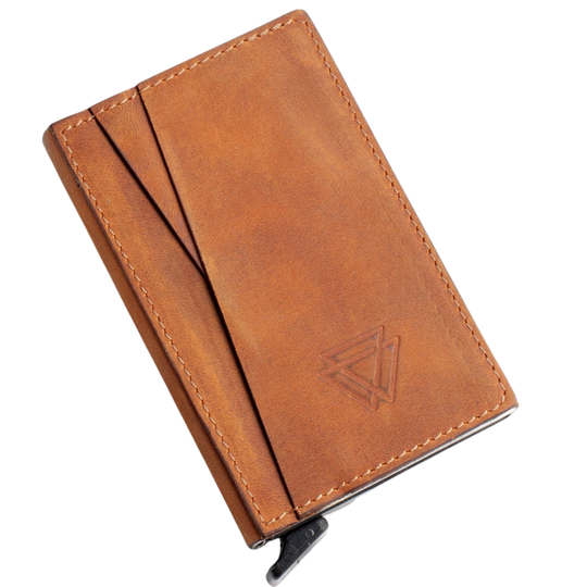 El Yapımı Hakiki Deri Mechanized Wallet
