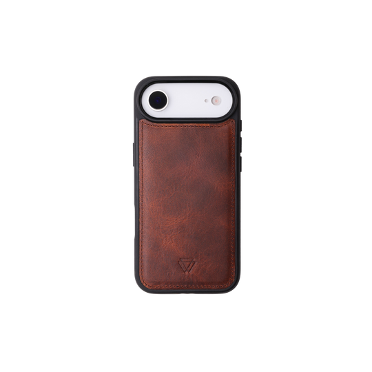 Back Cover El Yapımı Hakiki Deri iPhone 17 Air Kılıfı