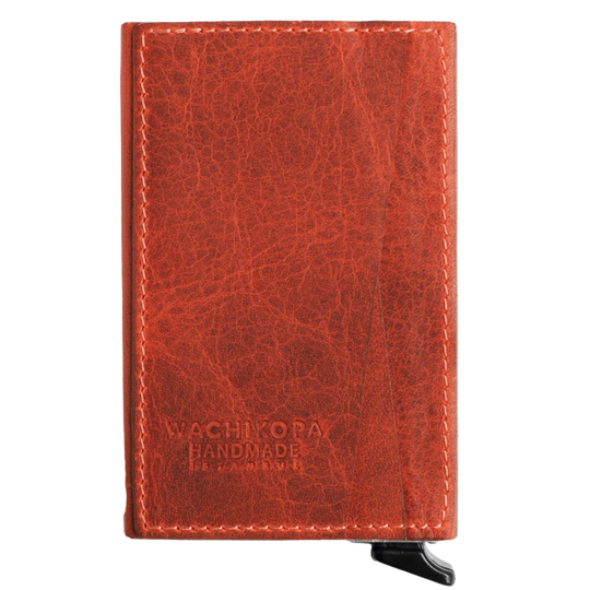 El Yapımı Hakiki Deri Mechanized Wallet