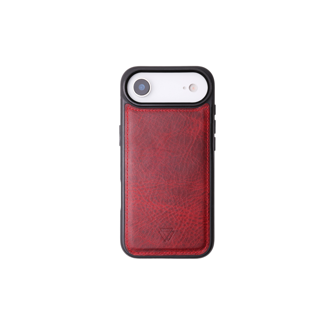 Back Cover El Yapımı Hakiki Deri iPhone 17 Air Kılıfı