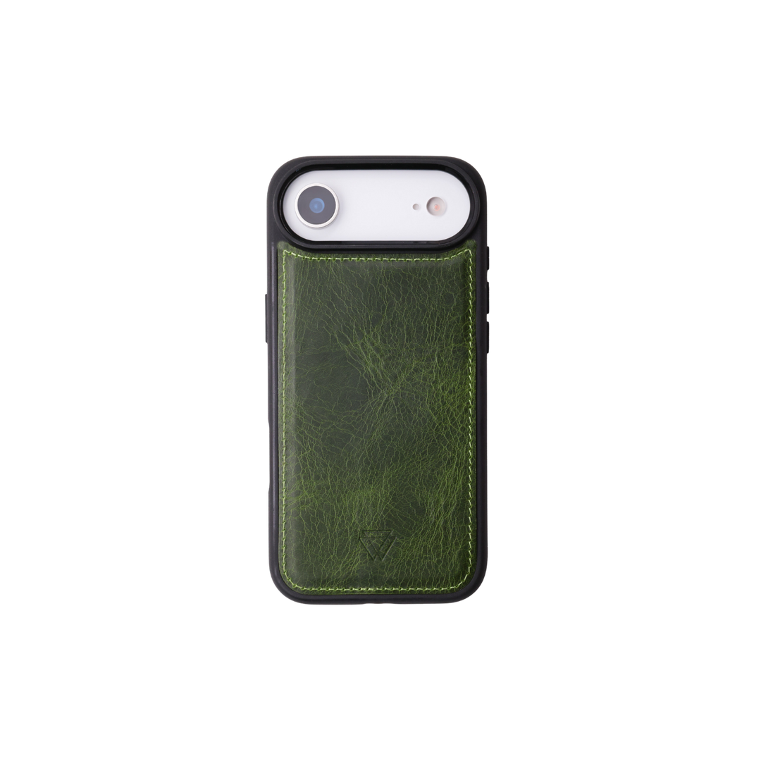 Back Cover El Yapımı Hakiki Deri iPhone 17 Air Kılıfı