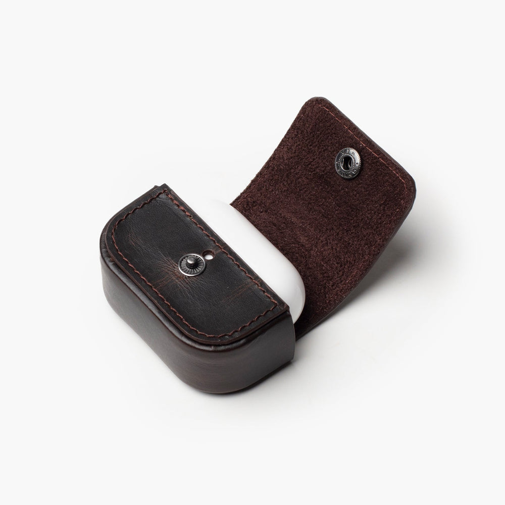 El Yapımı Hakiki Deri Airpods Kılıfı