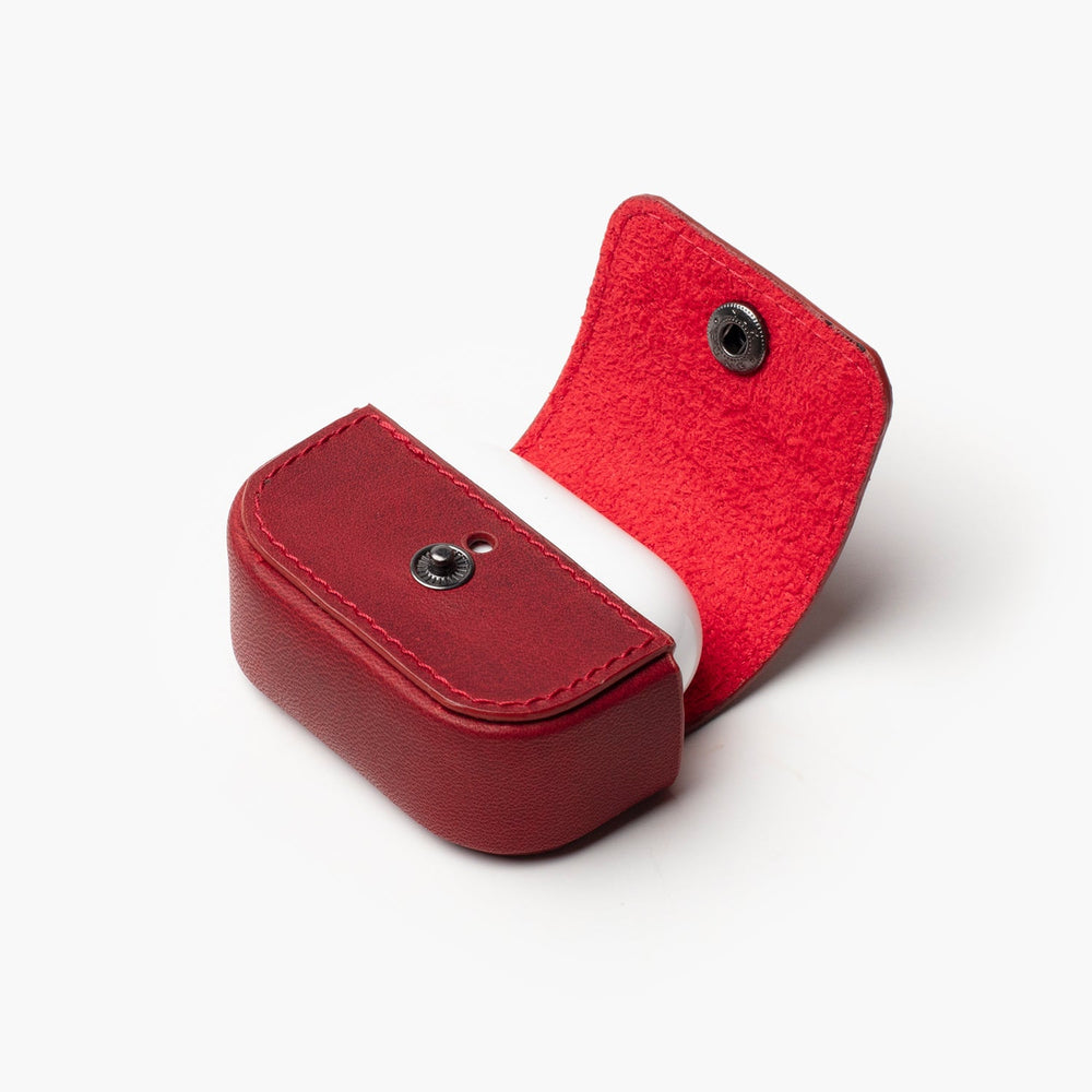 El Yapımı Hakiki Deri Airpods Kılıfı