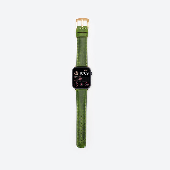 El Yapımı Hakiki Deri Apple Watch 38-40-41 mm Saat Kordonu