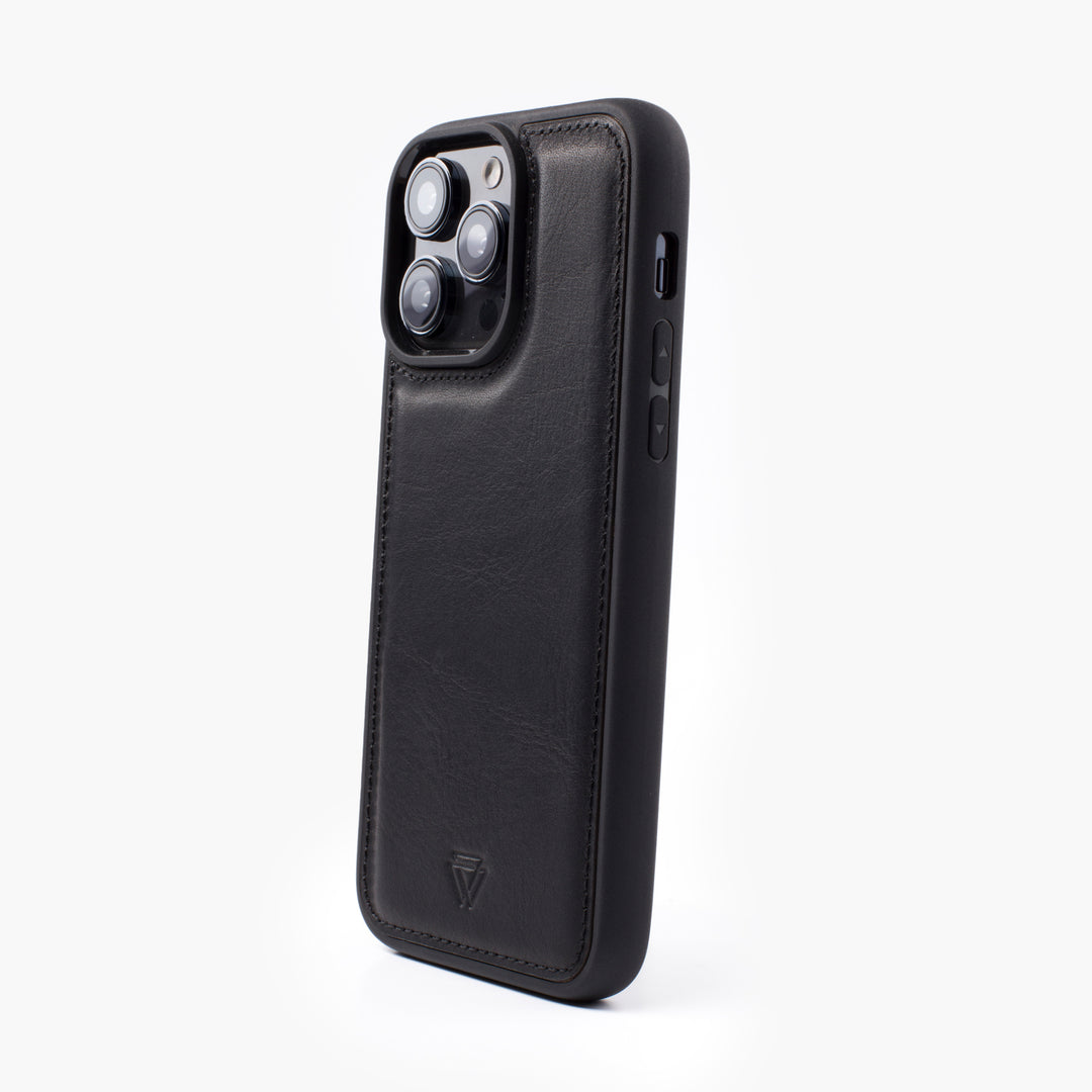 Back Cover Magsafe Case El Yapımı Hakiki Deri iPhone 16 Pro Kılıfı