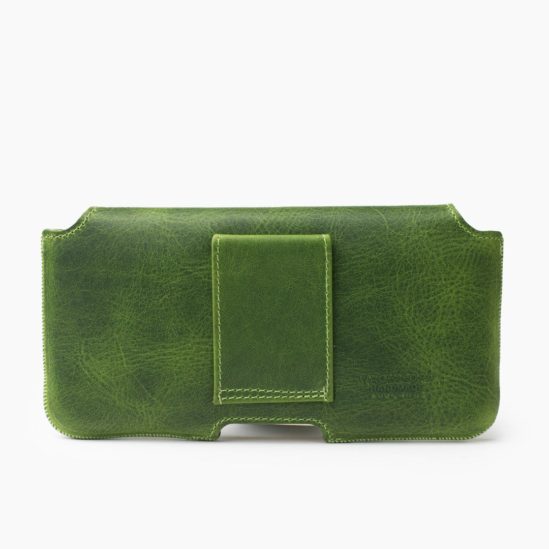 Belt Holster El Yapımı Hakiki Deri iPhone 15 Pro Max Kılıfı