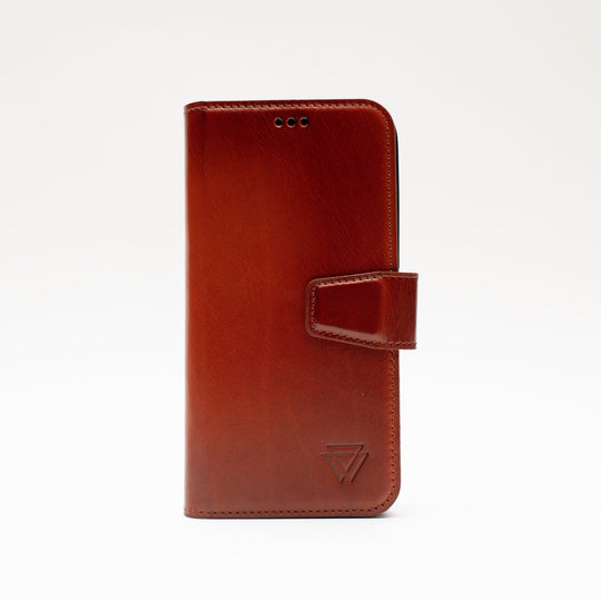 Classic Case El Yapımı Hakiki Deri iPhone 15 Pro Kılıfı