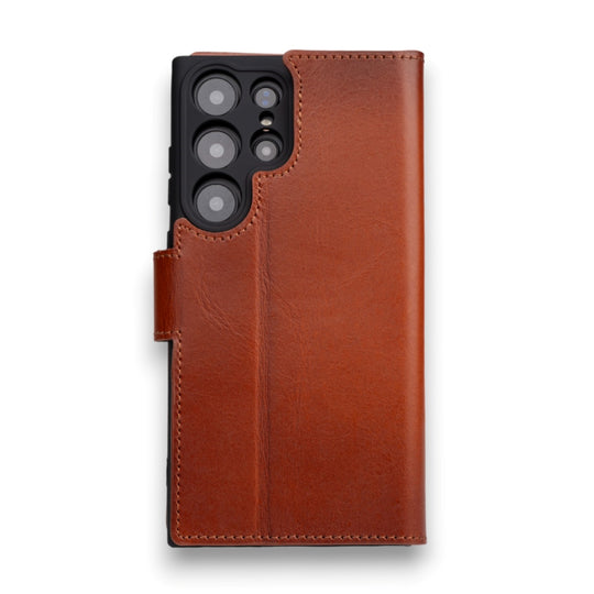 Classic Case El Yapımı Hakiki Deri Samsung S24 Plus Kılıfı